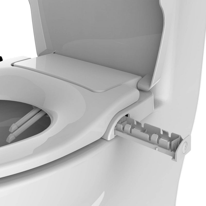 Slim Zero Elongated Bidet Toilet Seat White - Bio Bidet, 6 of 9