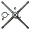Casafield Rotating Christmas Tree Stand - 360-Degree Revolving Base for Up to 7.5 FT Artificial Tree, Green - 3 of 4