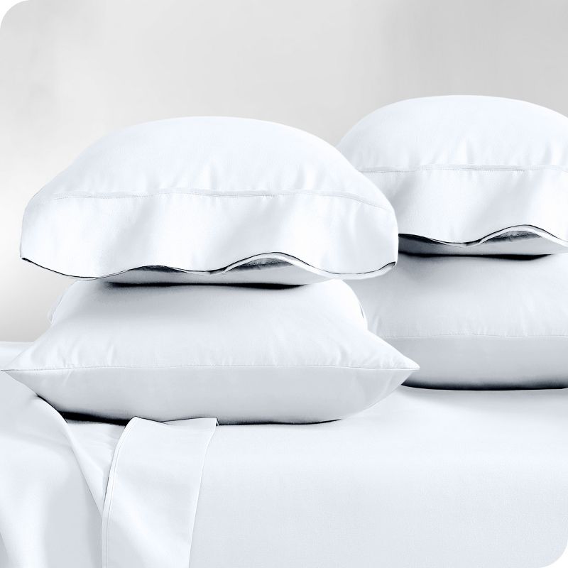 Pillowcase Set of 4 Ultra-Soft Microfiber - Bare Home, 1 of 8
