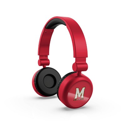 NCAA Maryland Terrapins Bluetooth Wireless Over-Ear Headphones