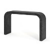 NicBex Minimalist Elegant Console Table with Unique Design,Wooden Narrow Entryway Table for Living Room,Hallway - 3 of 4