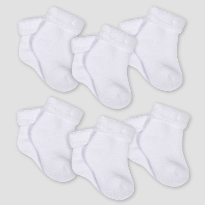 Plain store baby socks