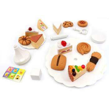 Insten 14 Piece Balance Desserts Board Game, Pretend Play Toy Food
