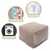 Majestic Home Goods,Ottoman Pouf Villa - 2 of 4