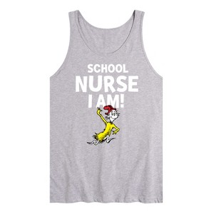Men's - Dr. Seuss - School Nurse I Am Sam I Am Graphic Tank Top - 1 of 3
