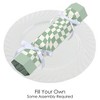 Big Dot of Happiness Sage Green Checkered Party - No Snap Party Table Favors - DIY Cracker Boxes - Set of 12 - 2 of 4