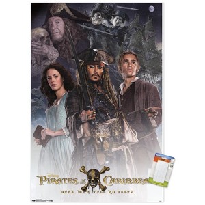 Trends International Disney Pirates of the Caribbean: Dead Men Tell No Tales - Crew Unframed Wall Poster Prints - 1 of 4