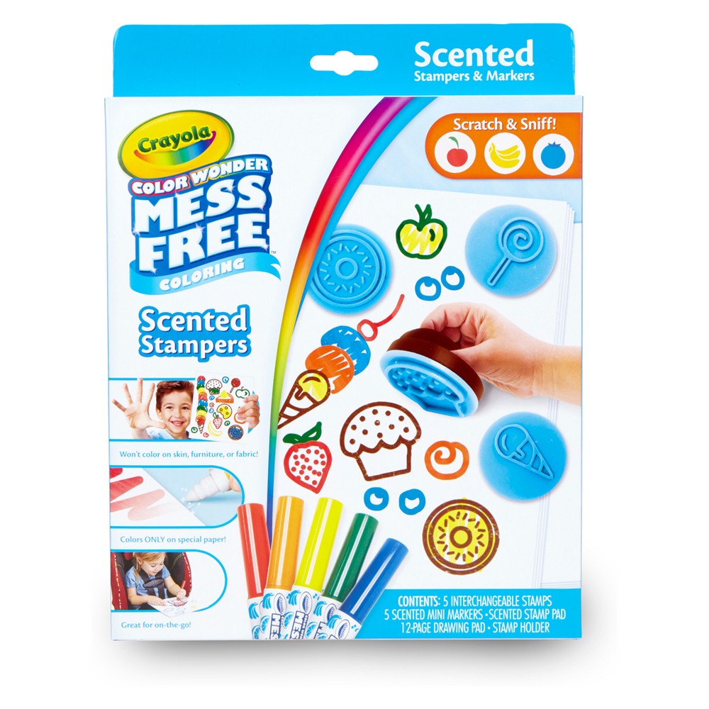 UPC 071662224523 product image for 24ct Crayola Color Wonder Scented Stampers and Markers | upcitemdb.com
