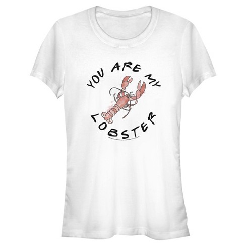 Juniors Womens Friends You Are My Lobster Quote T-Shirt - image 1 of 3