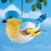 Collections Etc Delightful Hand-Painted Fly Thru Bird-Shaped Birdfeeder NO SIZE - image 2 of 2