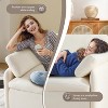 TIRAMISUBEST 50"x43" Oversized Chenille Accent Chair, Wide Deep Seat Armchair with Pillows, Modern Comfy Lounge Chair for Living Room, Bedroom - 4 of 4