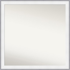 Amanti Art Maya Non-Beveled Framed Bathroom Vanity Wall Mirror - 1 of 4