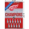 Trends International NHL Detroit Red Wings - Champions 23 Unframed Wall Poster Prints - 3 of 4