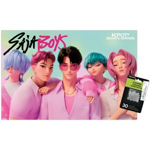 Trends International Netflix KPop Demon Hunters (2025) - Saja Boys Unframed Wall Poster Prints - 1 of 4