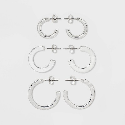 Target hot sale hoop earrings