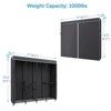 VIPEK V40C Pro Coverd Clothes Rack Bedroom Wardrobe Closet, Freestanding Heavy Duty Black Clothing Rack with Oxford Fabric Cover - 3 of 4
