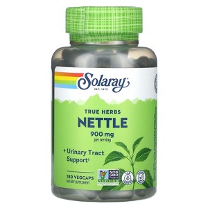 Solaray True Herbs, Nettle, 180 VegCaps (450 mg per Capsule) - 1 of 4