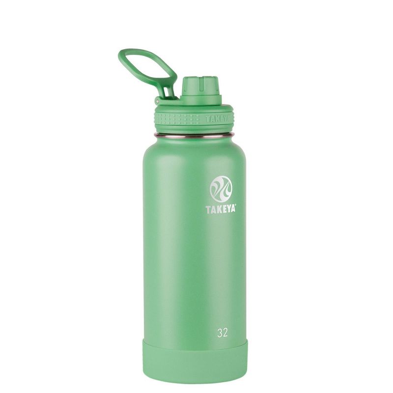 Takeya 32oz Actives Insulated Stainless Steel Water Bottle with Spout Lid, 1 of 12