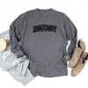 Simply Sage Market Women's Embroidered Homebody Long Sleeve Garment Dyed Tee - 2 of 2