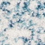 cream/turquoise