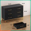 Morden Wood 6 Drawer Dresser for Closet, TV Stand,Chest of Drawers for Bed Room - 2 of 4