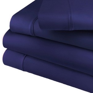 Cotton Blend 800 Thread Count Deep Pocket Sheet Set by Blue Nile Mills - 1 of 4