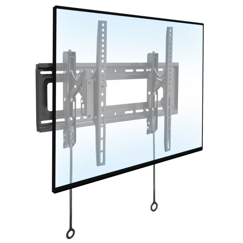 Mount-It! Advanced Tilt TV Wall Mount, Full Tilting Extendable Mounting Bracket Fits 37" - 80" Screen, Perfect Above Fireplace Mounting Bracket, 3 of 10