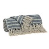 Parkland Collection,Simone Casual Beige 52" X 67" Woven Handloom Throw - 3 of 4