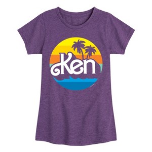 Girls' - Barbie - Ken Fitted Short Sleeve Graphic T-Shirt - 1 of 3