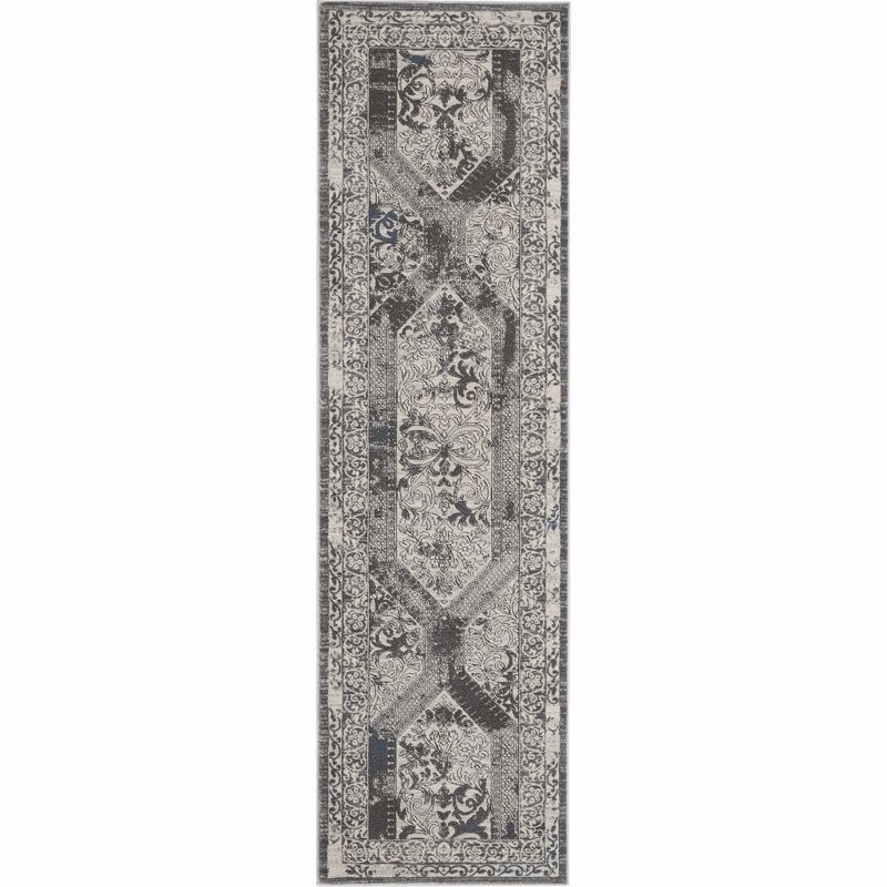 Nourison Grand Expressions Distressed Tiles Indoor Area Rug, 1 of 7