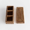 Plum & Post Burma Rattan 3-Compartment Lidded Box - 3 of 4