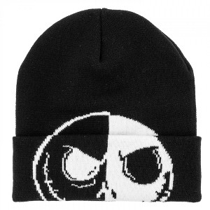 Kids Nightmare Before Christmas Jack Cuffed Beanie - 1 of 2