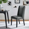 Modway Baron Dining Chair Vinyl Set of 2 - 2 of 4