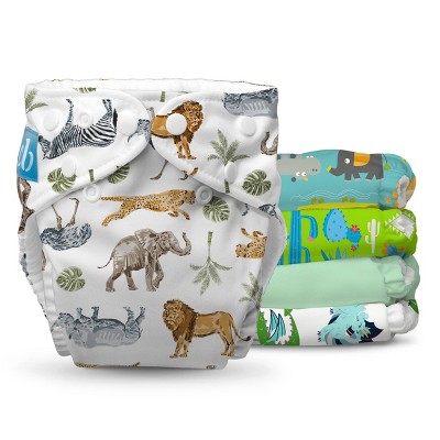Charlie Banana One Size Reusable Cloth Diaper - 5ct