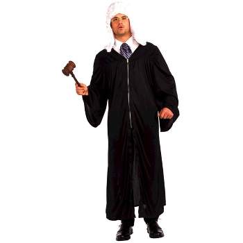 Forum Novelties Judge Robe Costume Black Adult Standard