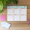 Undated Smiley Weekly Deskpad - Callie Danielle: Multicolor Paper Planner, 8.5x11", Adult & Teen Stationery - 3 of 4