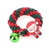 Unique Bargains Christmas Hair Rope Santa Claus Bell for Christmas Red Green 1 Pc - 4 of 4