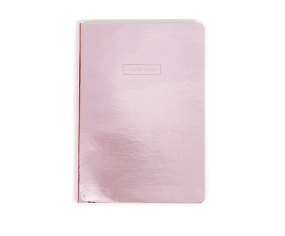 Mirror Cover Journal 8" x 5.5" Pink - Denik