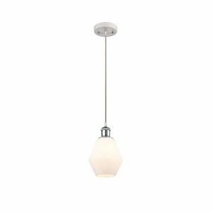 Cindyrella - 1 Light Cord Hung Mini Pendant In Industrial Style-10 Inches Tall and 6 Inches Wide - 1 of 1