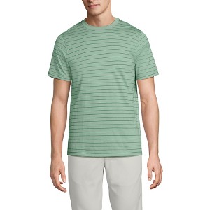 Lands' End Men's Short Sleeve Cotton Supima Tee - 1 of 4