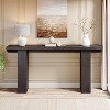 Hommoo 63-Inch Long Entryway Console Table Dark Gray - 2 of 4