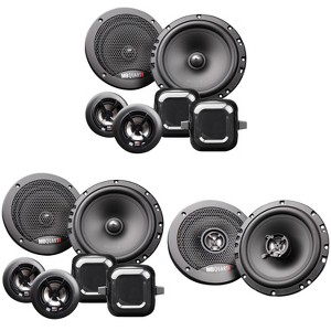 MB Quart Discus DS2-216 6.5 Inch Component Speakers with DK2-116 6.5 Inch Coax Speakers - 1 of 4