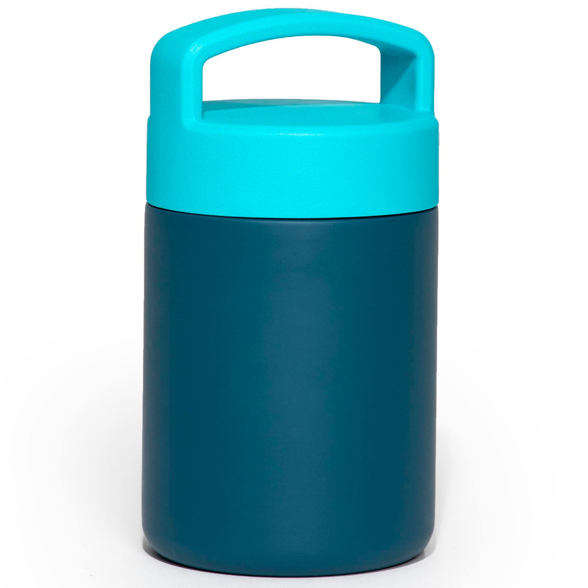 WeeSprout Insulated Stainless Steel Lunch Thermos, for Hot & Cold Foods - 12 oz, Blue + Navy