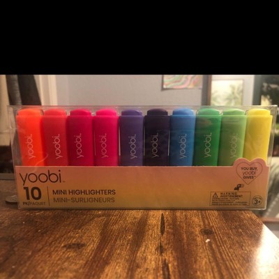 Yoobi Mini Highlighters, 40 Pack