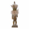 Kurt Adler 16-Inch Hollywood Platinum and Gold Glitter King Nutcracker - 3 of 4