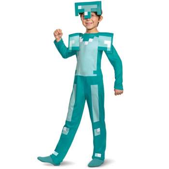 Minecraft Armor Classic Jumpsuit Child Costume, Small (4-6)