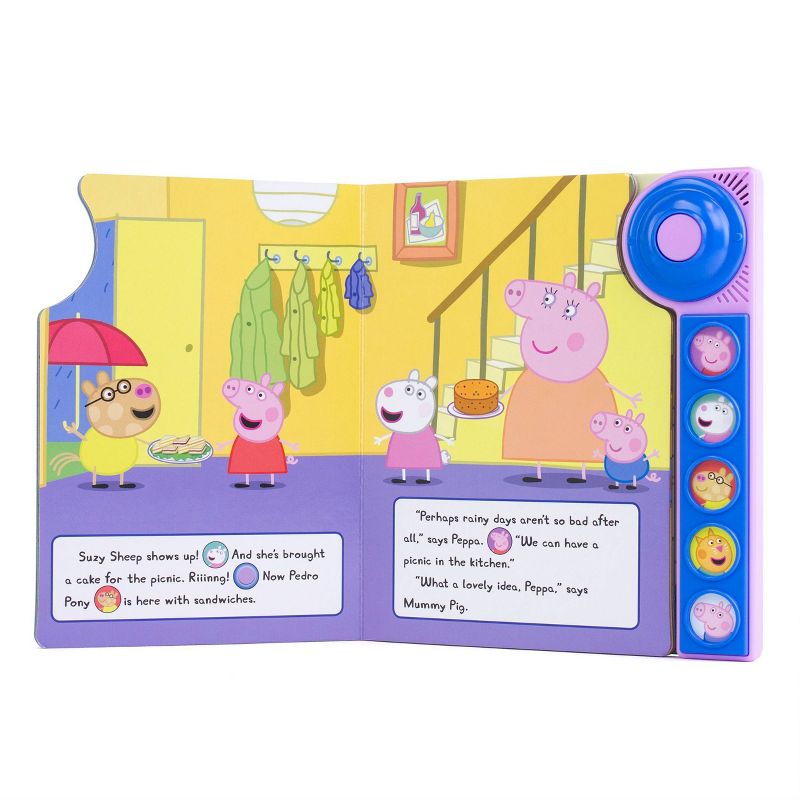 Peppa Pig - Ding! Dong! Let&#39;s Play! Doorbell Sound Book (Board Book), 2 of 5