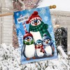 Briarwood Lane Winter House Flag 40x28 For Outdoor Penguin Family For Winter House Flag - 4 of 4