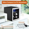 Ca'Lefort Wine Refrigerator Cooler, 12 Bottle Mini Wine Fridge Freestanding Wine Cellar with Glass Door - 2 of 4