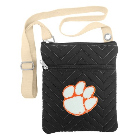 Ncaa Clemson Tigers Little Earth Chevron Stitch Cross Body